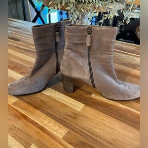Aquatalia Boots Size 10.5 light brown